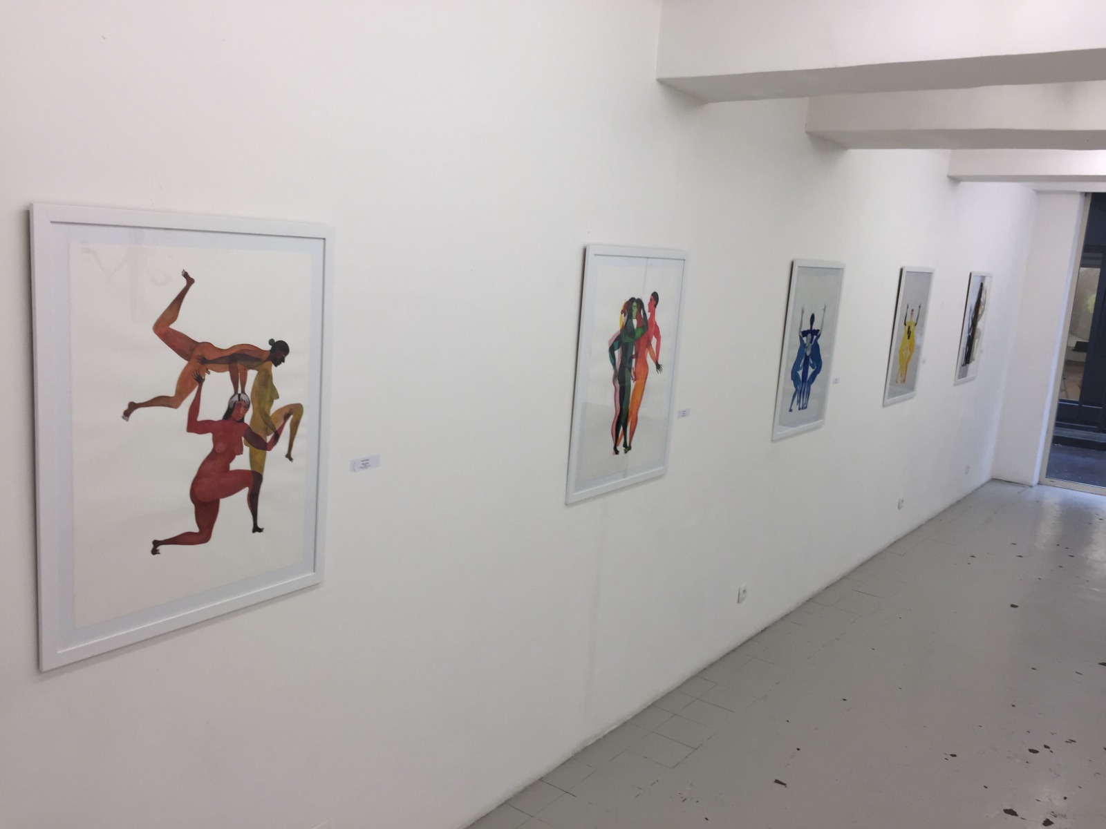 View of the Blood orange exhibition